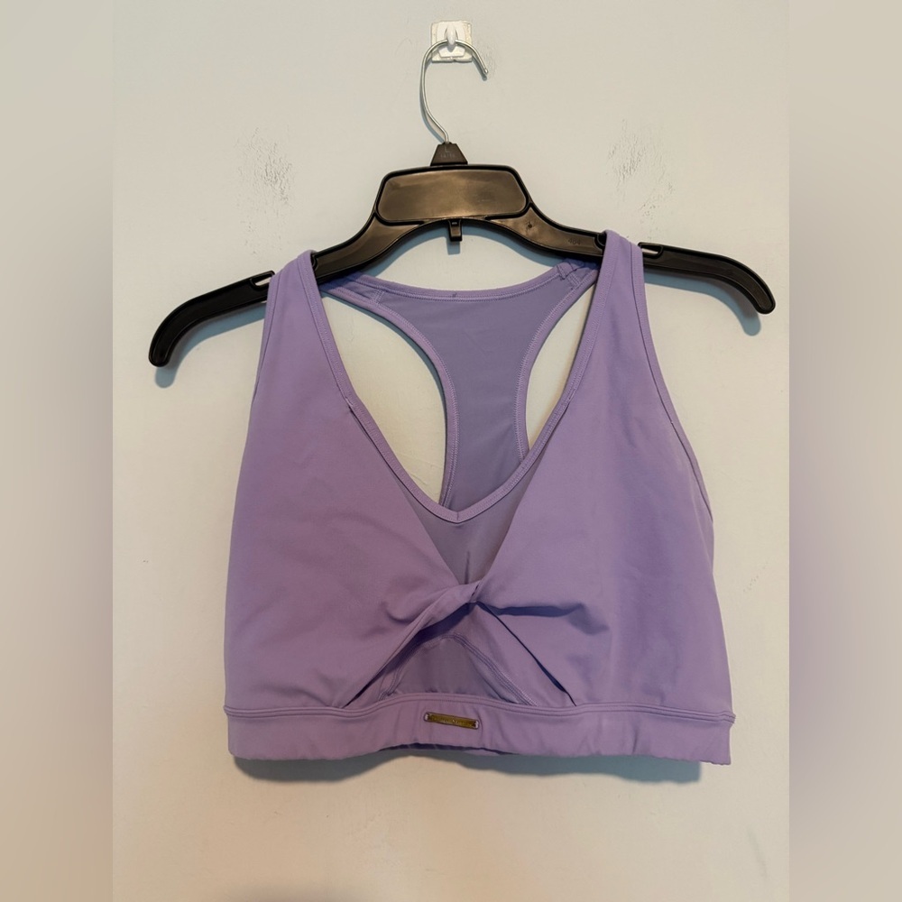 Gymshark X Whitney Simmons Sports Bra Size Large Lavender Straps